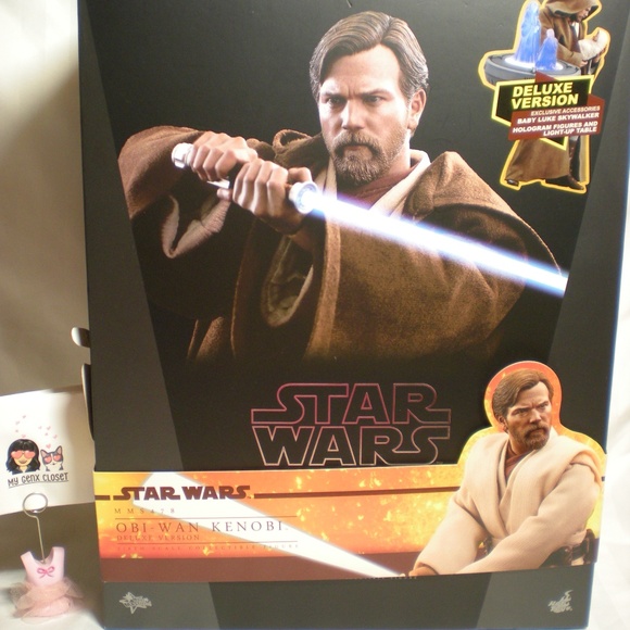 Star Wars MMS478 – Obi-Wan Kenobi Deluxe Version (1/6 Scale) with Baby Luke Skyw - Picture 2 of 14